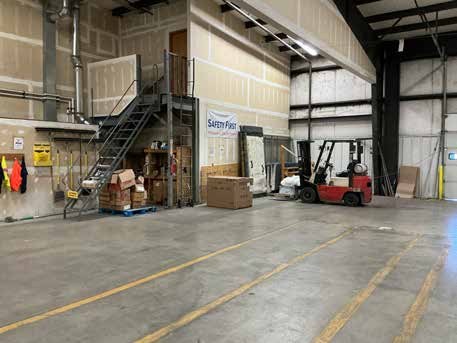 Industrial Office and Warehouse Space — Interior